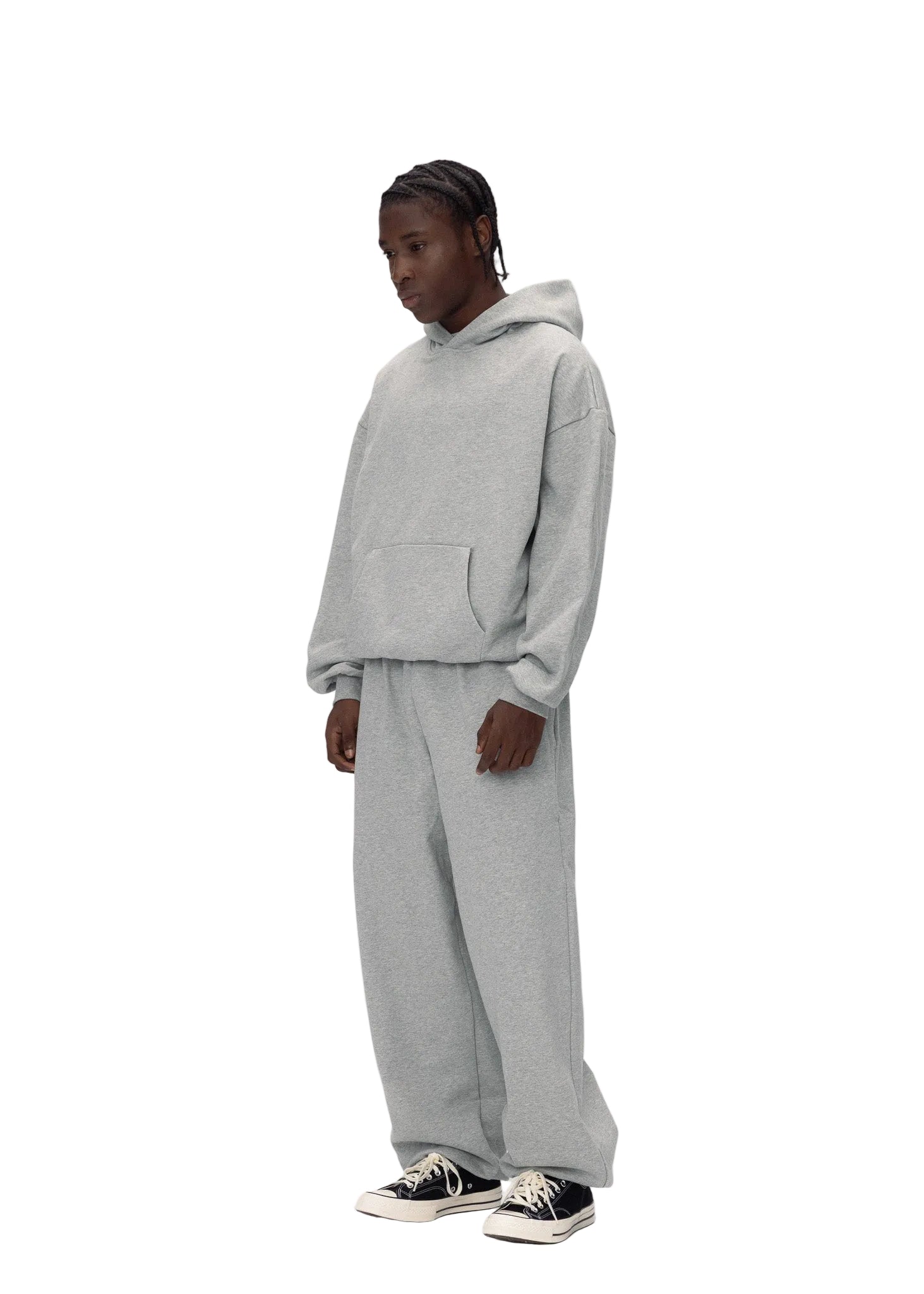 ABC SWEATPANTS HEATHER GREY
