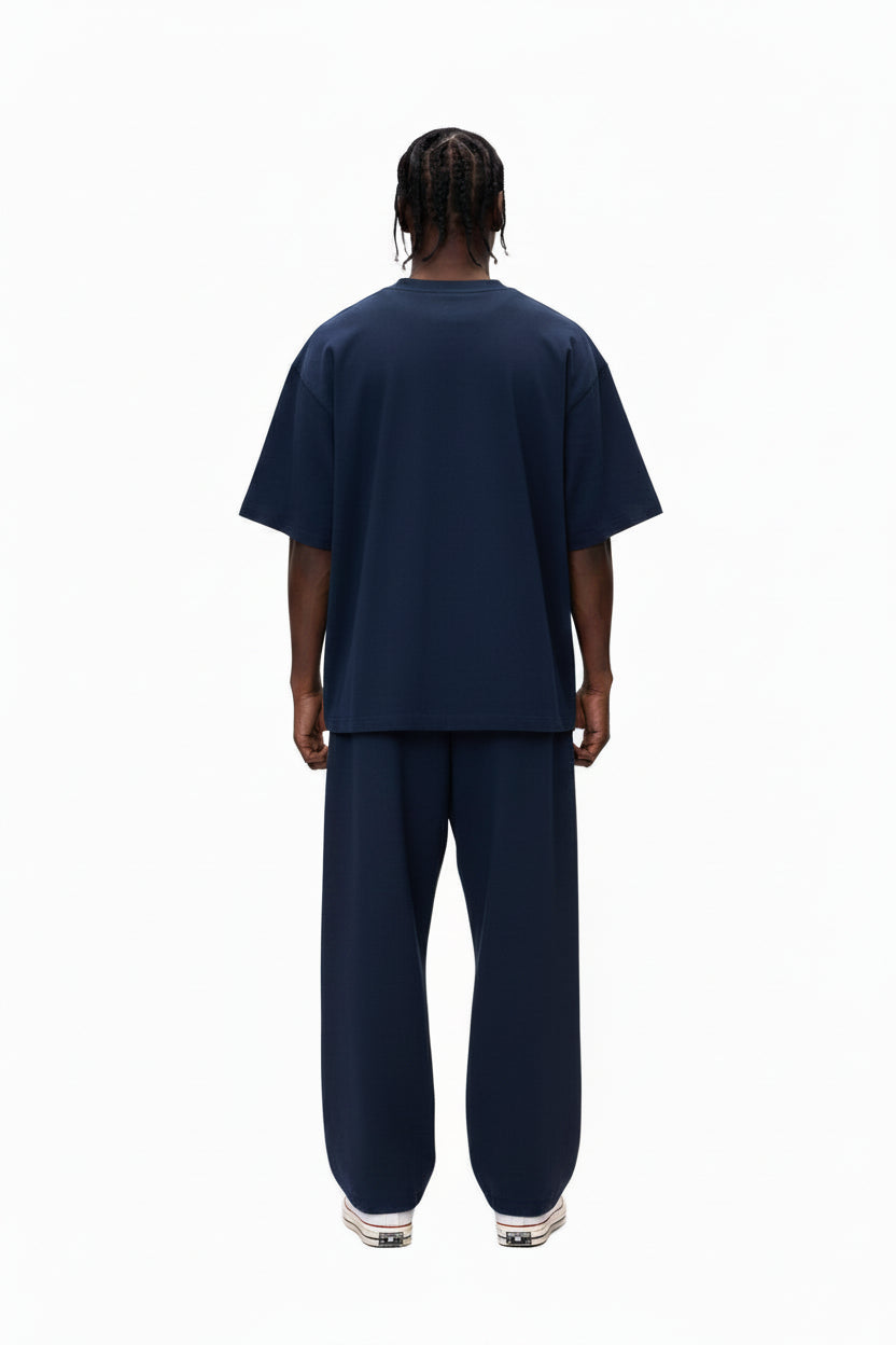 ABC TEE NAVY BLUE
