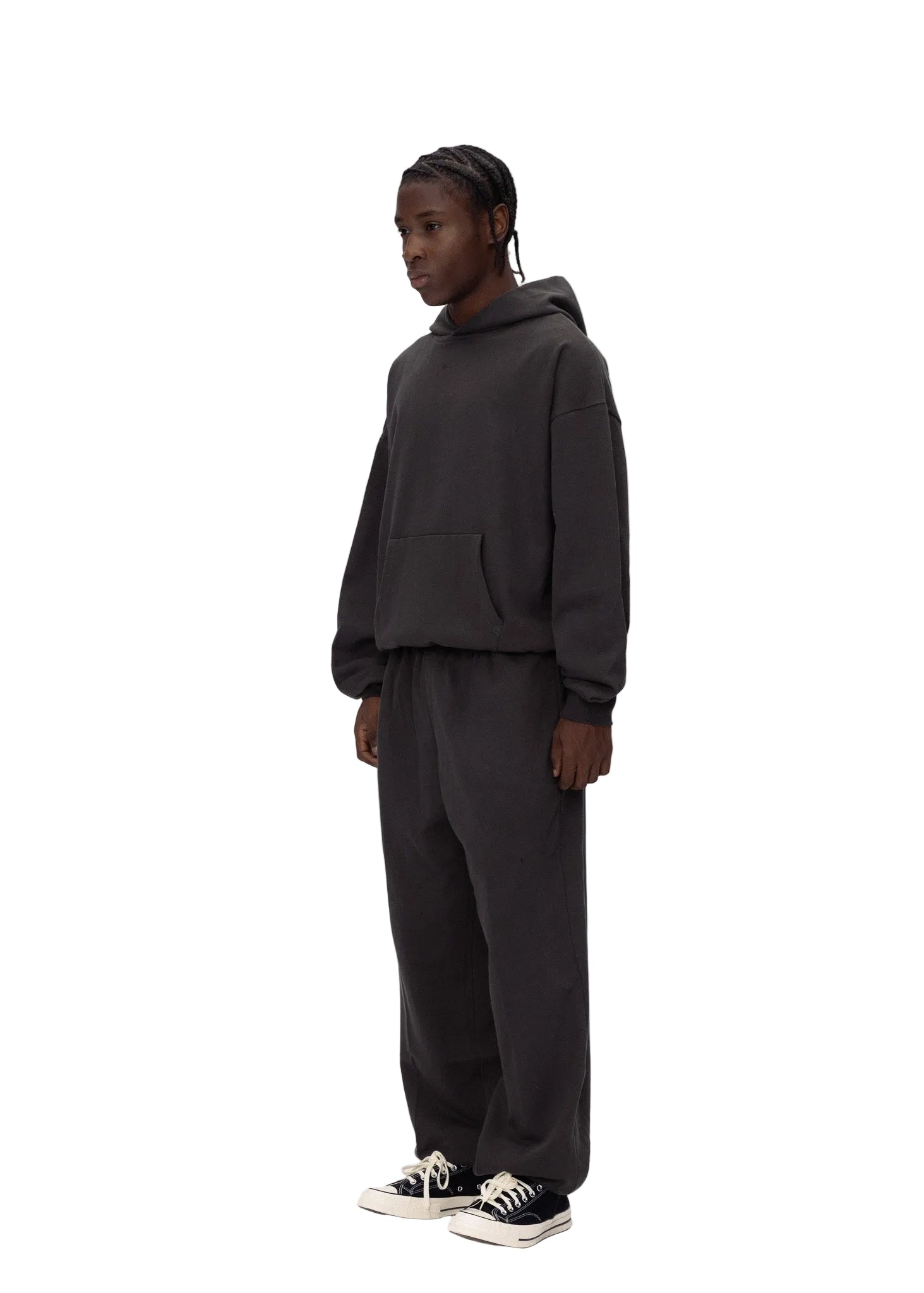 ABC HOODIE DARK GREY