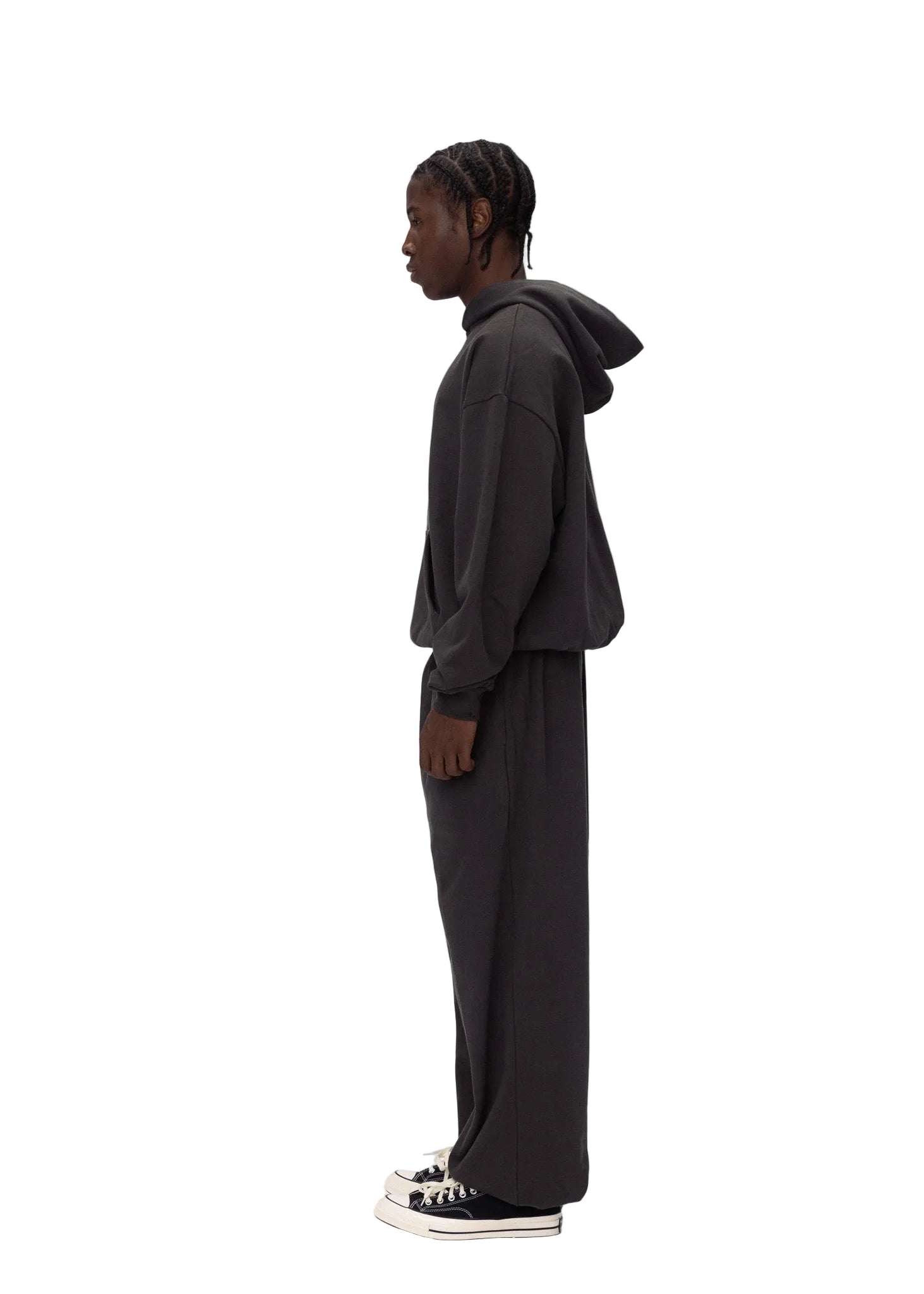 ABC HOODIE DARK GREY