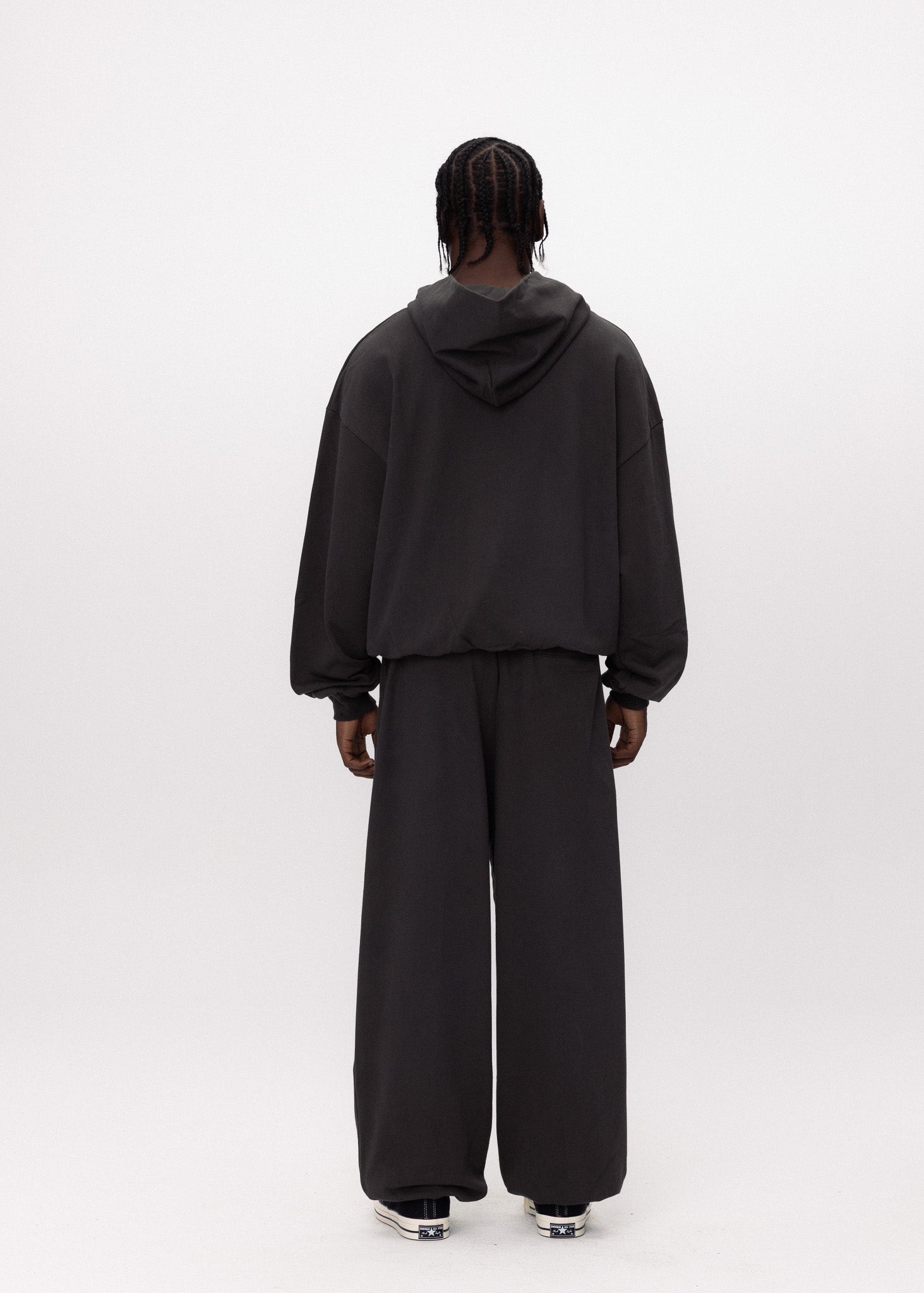 ABC HOODIE DARK GREY