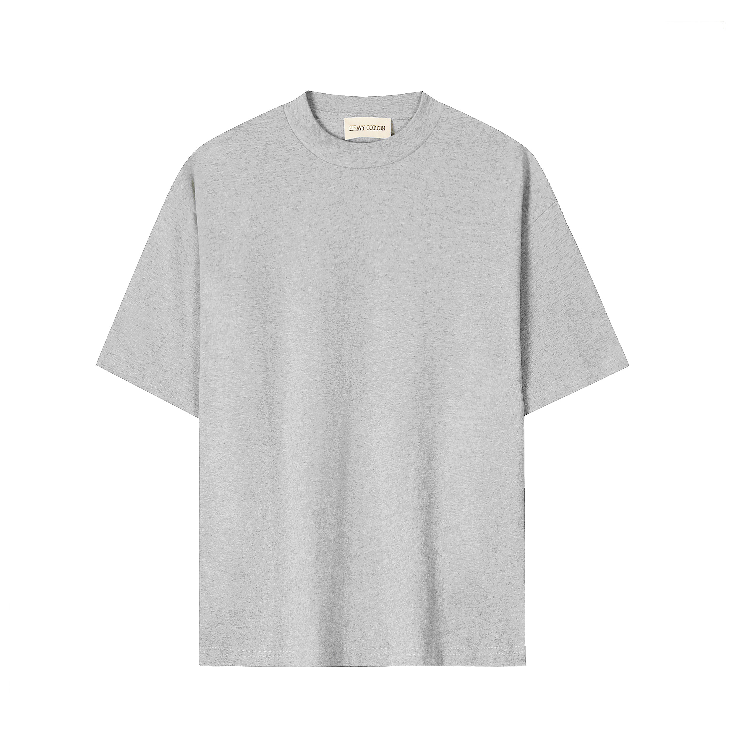 ABC TEE HEATHER GREY