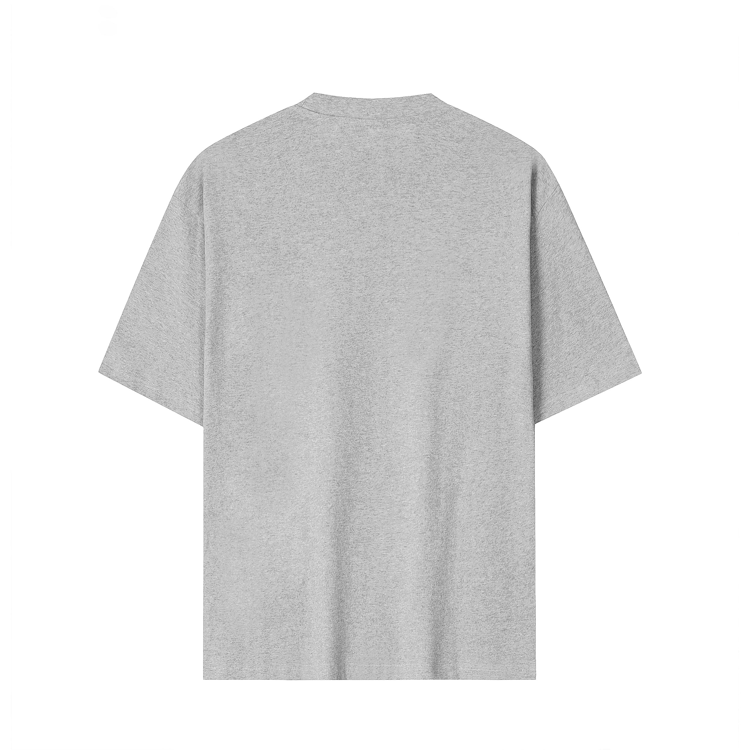 ABC TEE HEATHER GREY