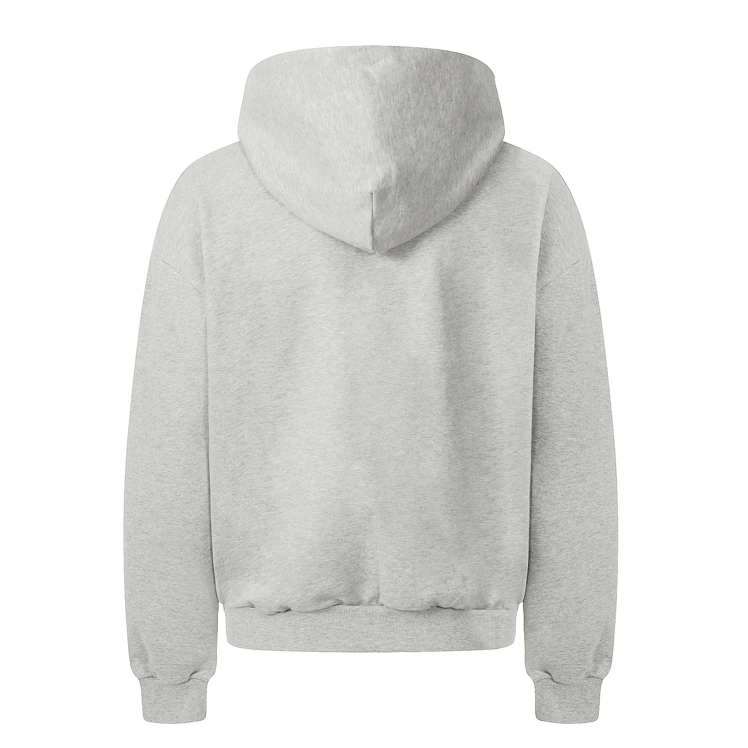 ABC HOODIE HEATHER GREY