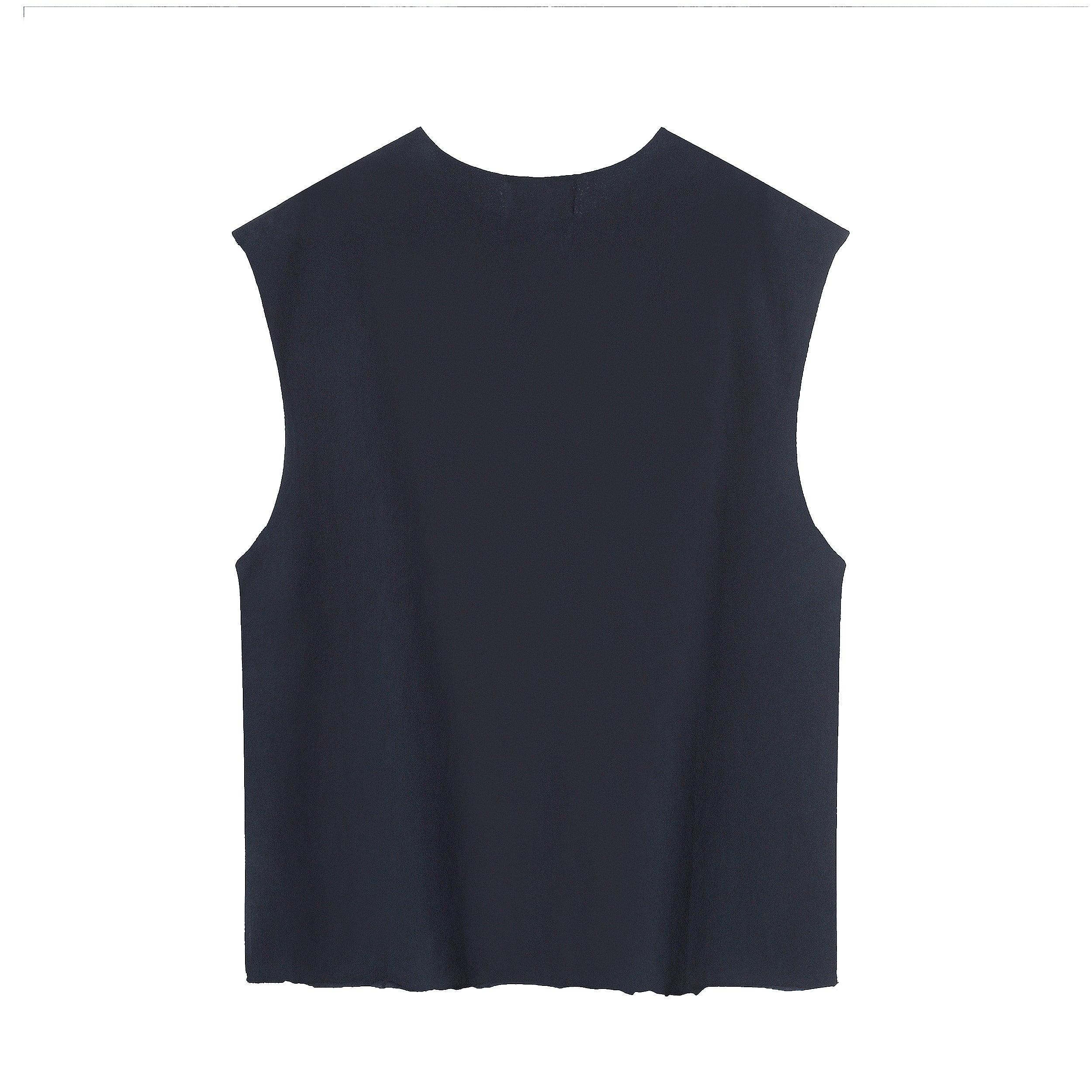 ABC SLEEVELESS TEE NAVY