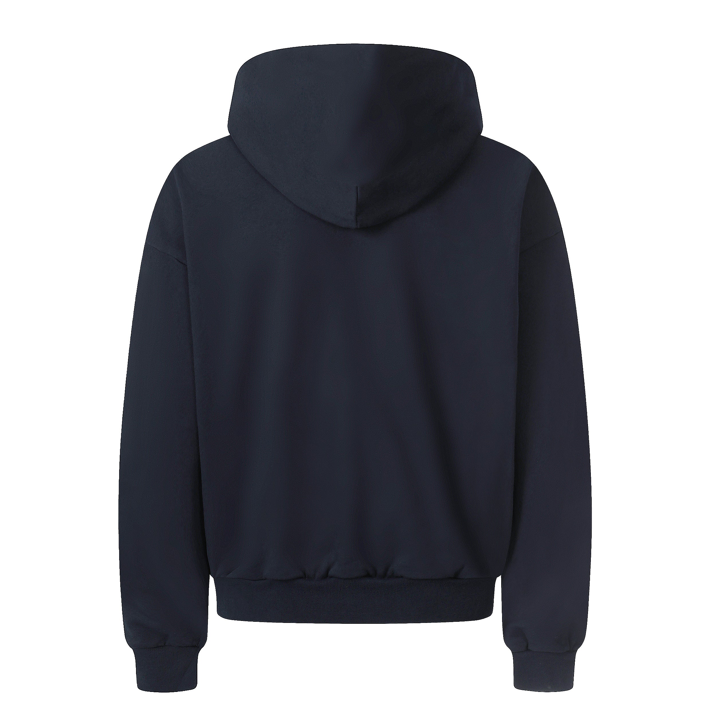 ABC ZIP HOODIE NAVY